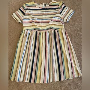 Shein multi colored dress